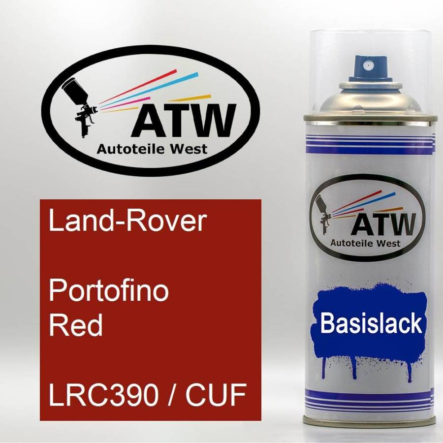 Land-Rover, Portofino Red, LRC390 / CUF: 400ml Sprühdose, von ATW Autoteile West.